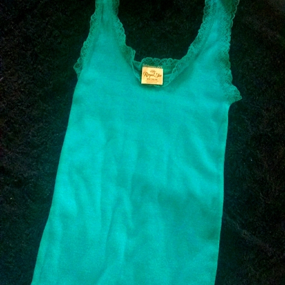NWOT teal lace tank tops - Picture 2 of 2